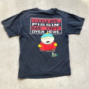Vintage South Park T Shirt Carrman Comedy Central Cartoon 90s Large